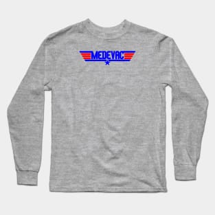 Medevac Callsign Top Gun Long Sleeve T-Shirt